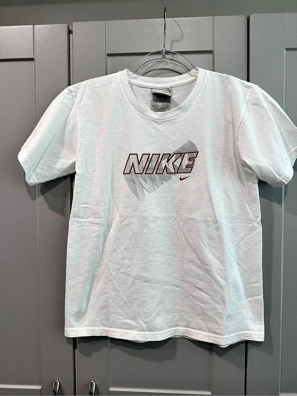 Nike Sportswear Soccer DNA Retro Graphic T-Shirt Boys Medium White